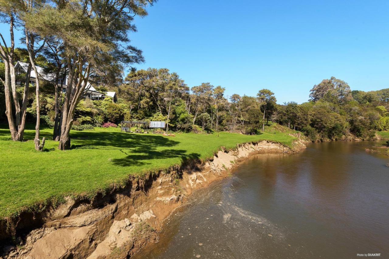 Fantail River Lodge Haruru Buitenkant foto